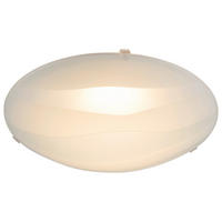 POCOline Deckenleuchte Culus weiß Metall Glas H/D: ca. 8x25 cm Culus - weiß (25,00/8,00cm) - POCOline