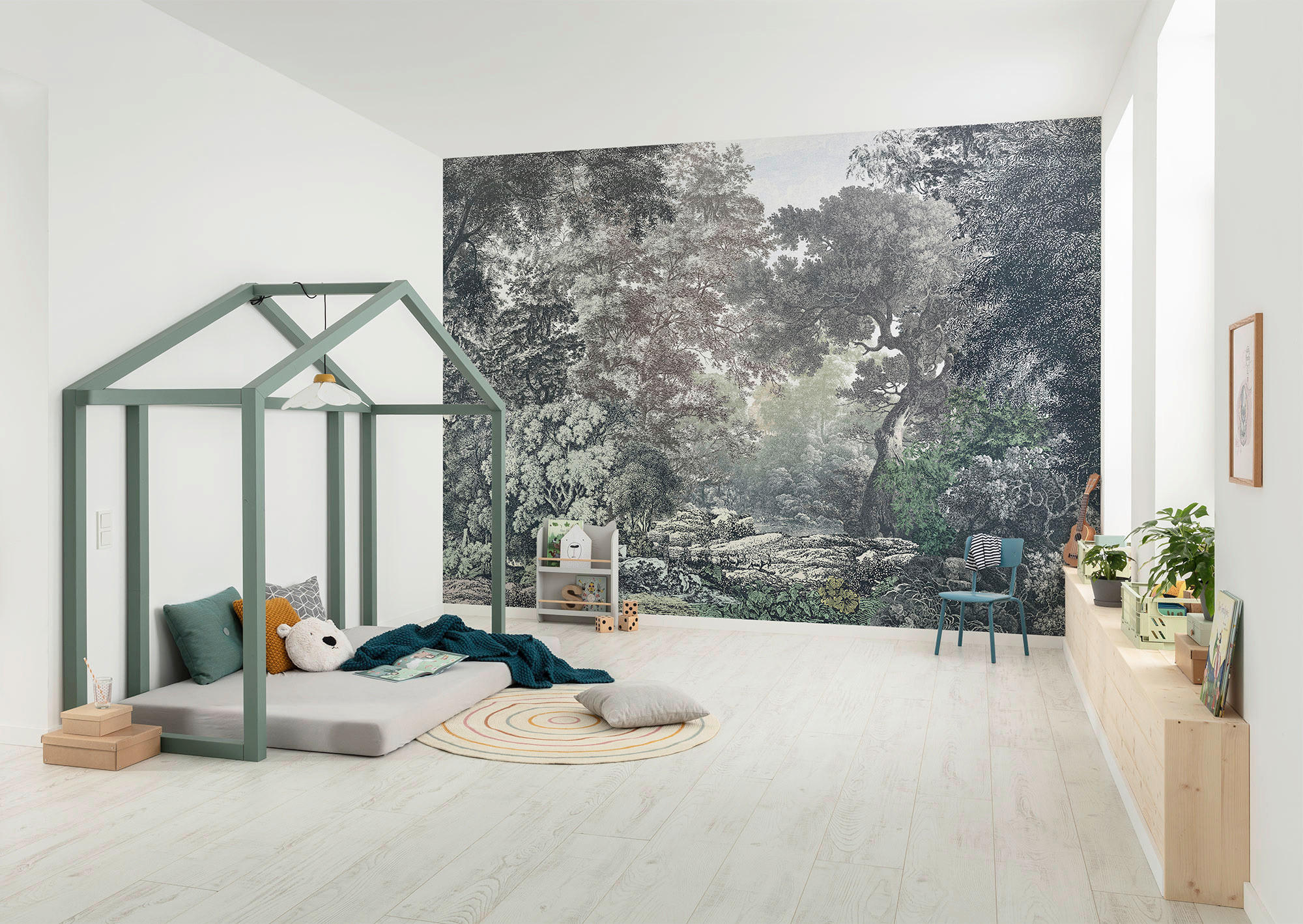 Komar Fototapete Wood Wide Web B/L: ca. 400x280 cm Wood Wide Web - (400,00/280,00cm) - Komar