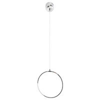 Näve Leuchten LED-Pendelleuchte Chrom Metall B/H/T/D: ca. 80x40x80x80 cm LOOP LINE - Chrom (80,00/40,00/80,00cm) - Näve Leuchten