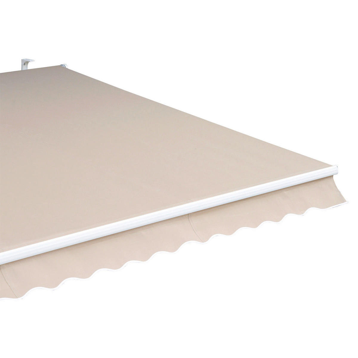 Aluminium-Gelenkarm-Markise beige B/H/L: ca. 350x0,3x250 cm Aluminium-Gelenkarm-Markise - beige (250,00/350,00/0,30cm) - Outsunny