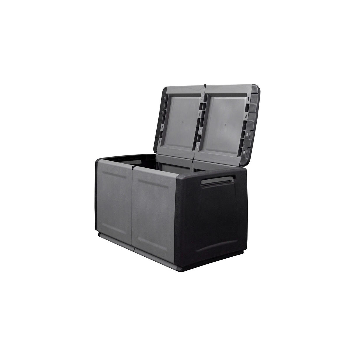 Artplast Multibox Cubo schwarz B/H/L: ca. 53x57x96 cm Cubo - schwarz/dunkelgrau (96,00/53,00/57,00cm) - ArtPlast