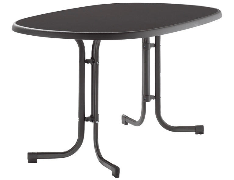 Sieger Gartentisch anthrazit Stahl B/H/L: ca. 90x72x140 cm Gartentisch_Sieger - anthrazit (140,00/90,00/72,00cm) - Sieger