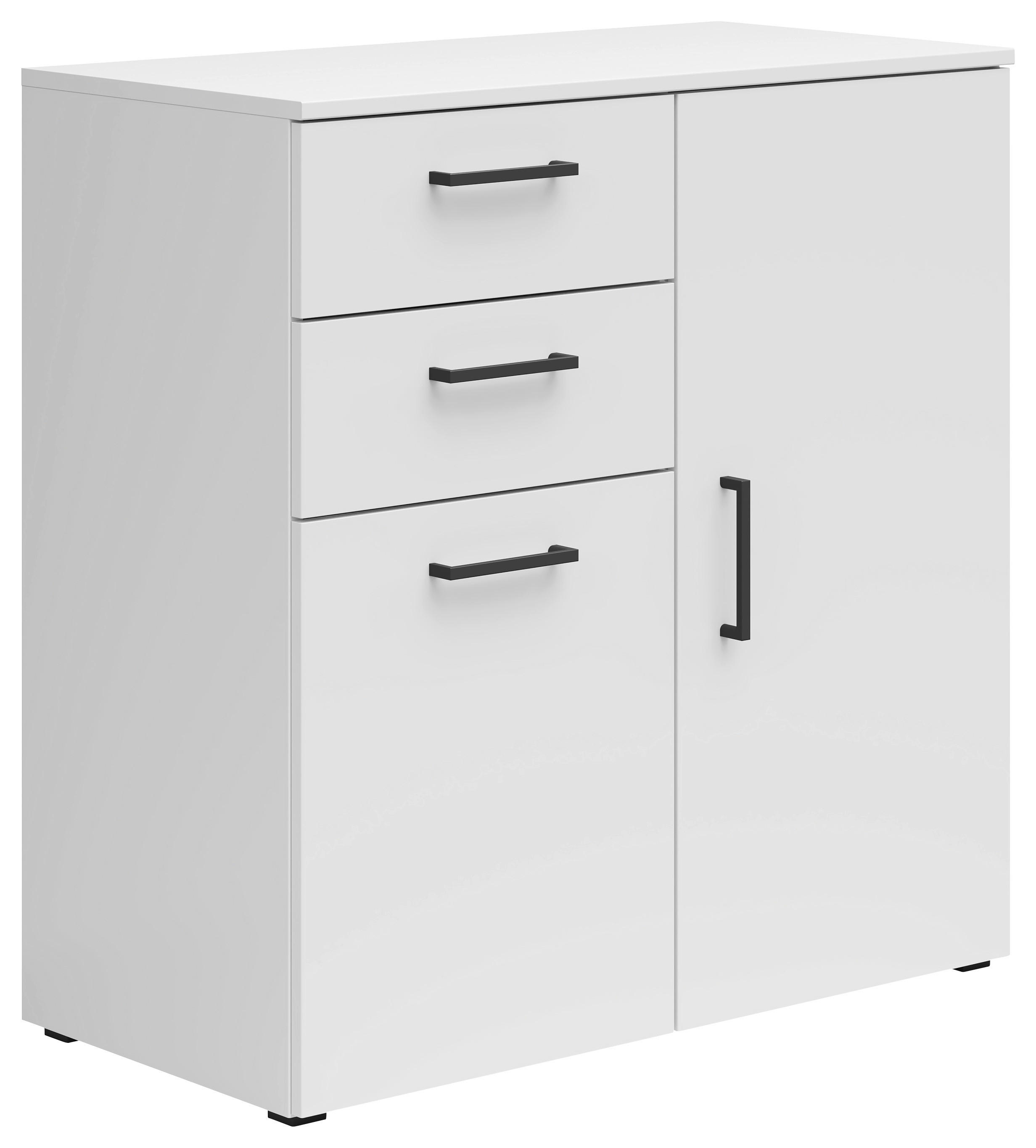 Kommode Multi-Stauraum Typ 26 weiß B/H/T: ca. 80x83x40 cm Multi-Stauraum Typ 26 - weiß (80,00/83,00/40,00cm)