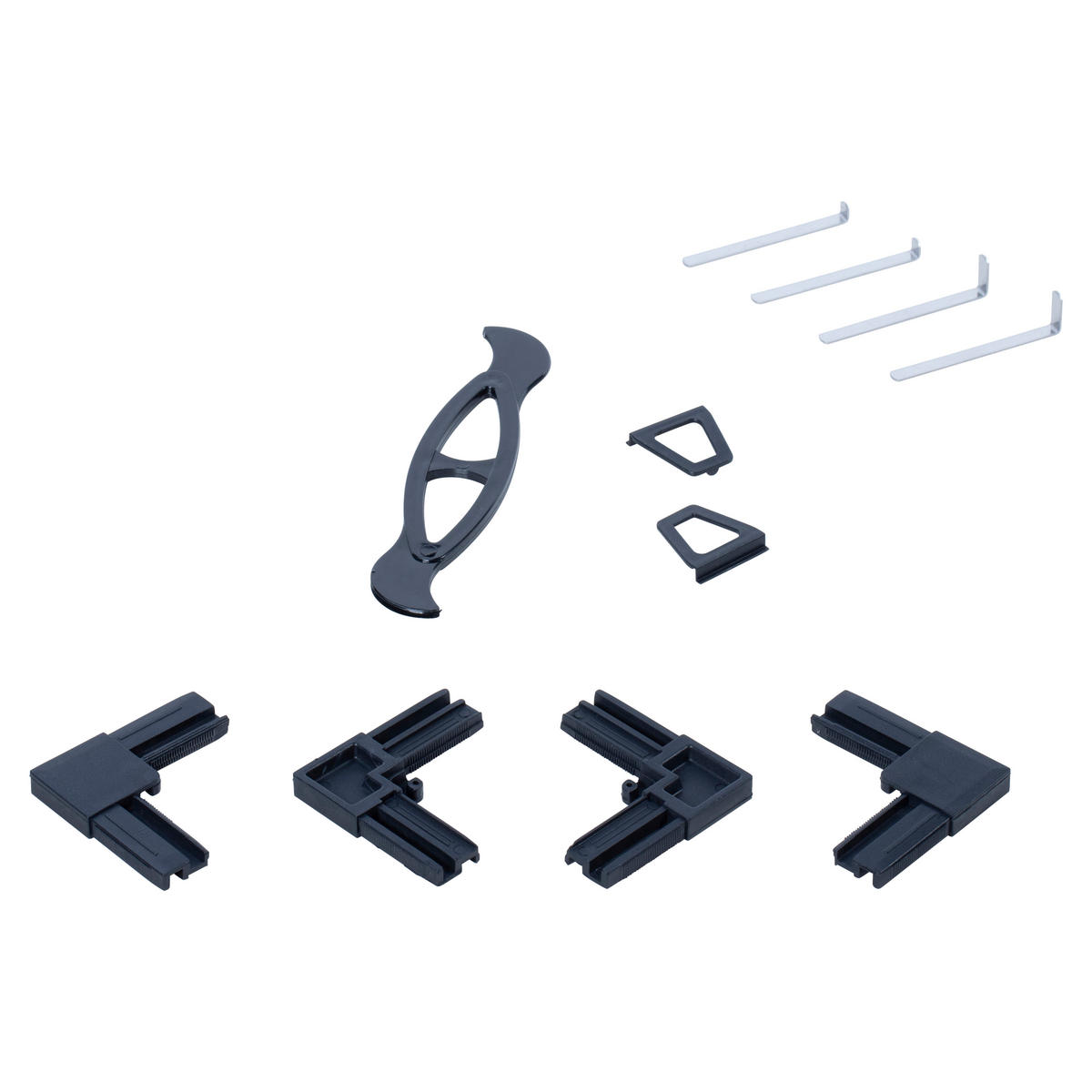 Fliegengitter anthrazit B/L: ca. 130x150 cm Fliegengitter-Spannrahmen - anthrazit (130,00/150,00cm)