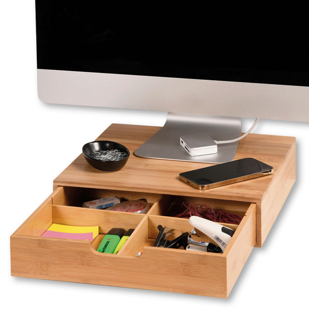 Kesper Vorratsbox mit Schublade natur B/H/L: ca. 31x34x8 cm Vorratsbox_mit_Schublade - natur (8,00/31,00/34,00cm) - Kesper