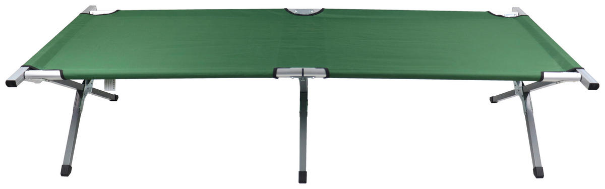 VCM Feldbett Tosali grün Alu B/H/L: ca. 70x45x210 cm Tosali - grün (210,00/70,00/45,00cm) - VCM