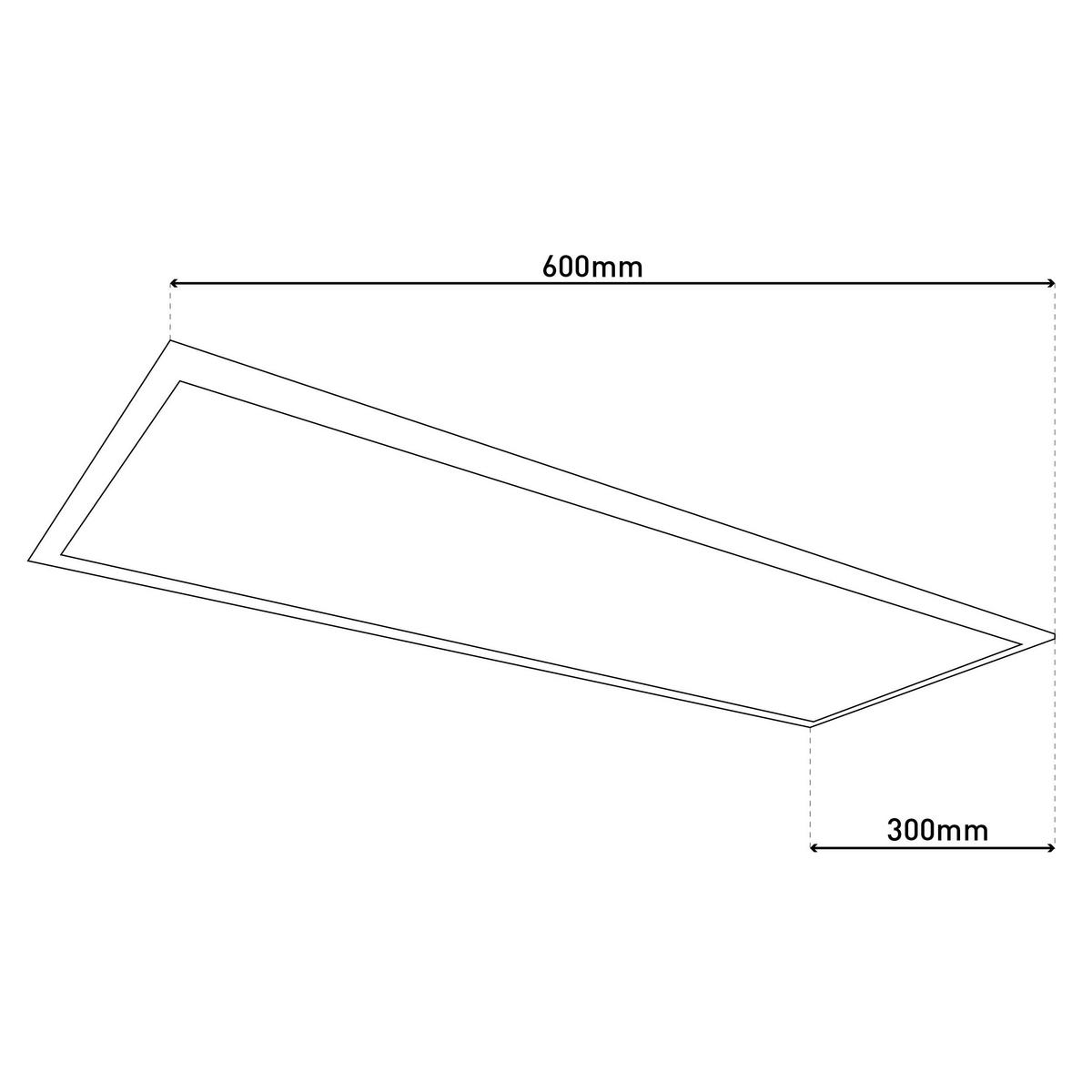 Näve Leuchten Deckenleuchte 1348723 weiß Metall Kunststoff B/H/T: ca. 30x5x60 cm null 1 Brennstellen Salta - weiß (30,00/5,00/60,00cm) - Näve Leuchten