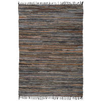 Kayoom Kurzflorteppich Sonipat 110 braun B/L: ca. 70x200 cm Sonipat 110 - braun/mehrfarbig (70,00/200,00cm) - Kayoom