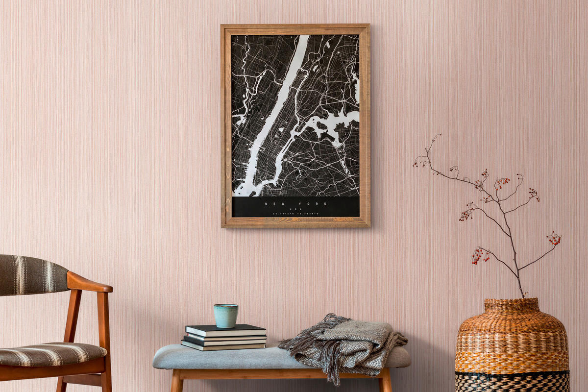 A.S.Création Vliestapete rosa beige B/H/D: ca. 53x1005x8 cm Vliestapete - beige/rosa (8,00/1005,00cm) - A.S.Creation