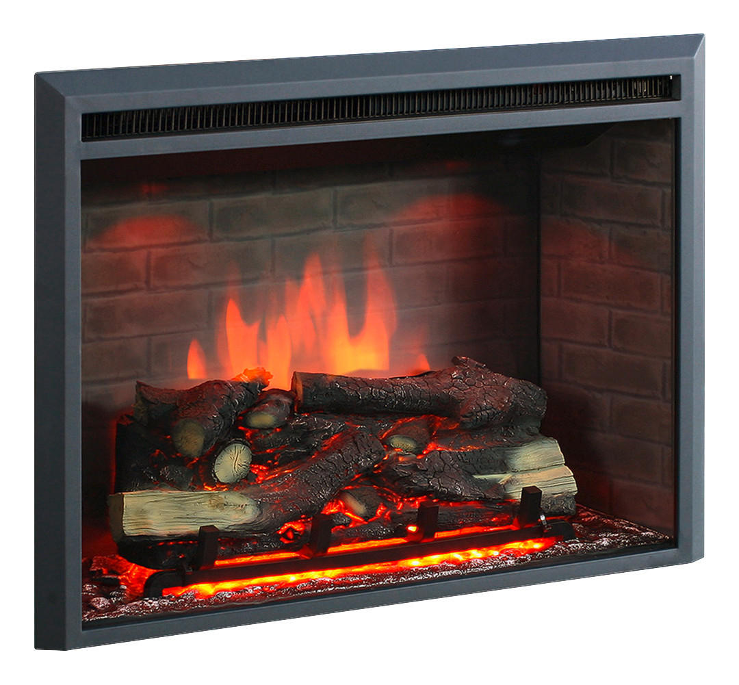 Balderia Einbaukamin Calida 33' schwarz B/H/T: ca. 89x69x23 cm ca. 2 W günstig online kaufen