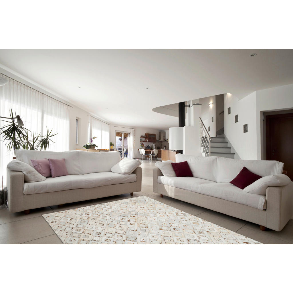 Thumbnail - 360Living Teppich Dazzle Chrom B/L: ca. 80x150 cm