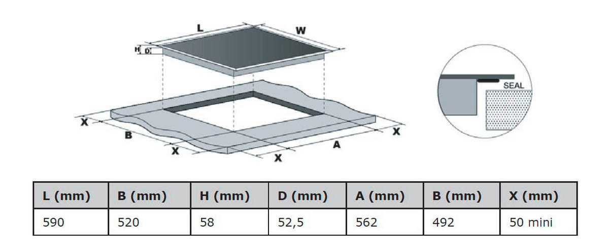 Respekta Küchenblock Premium grau hochglänzend B/H/T: ca. 280x220,5x60 cm Premium - weiß/granit (280,00/220,50/60,00cm) - Respekta