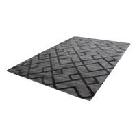 360Living Teppich Luxury grau B/L: ca. 200x290 cm Luxury - anthrazit/grau (200,00/290,00cm) - 360Living