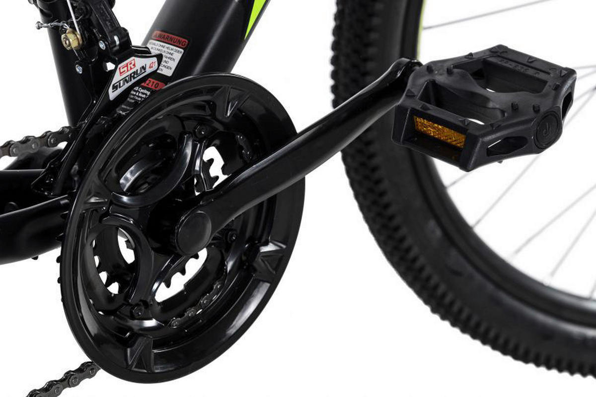 KS-Cycling Mountain-Bike KS889M KS889M 29 Zoll Rahmenhöhe 46 cm 21 Gänge schwarz schwarz ca. 29 Zoll KS889M - schwarz/grün - KS-Cycling