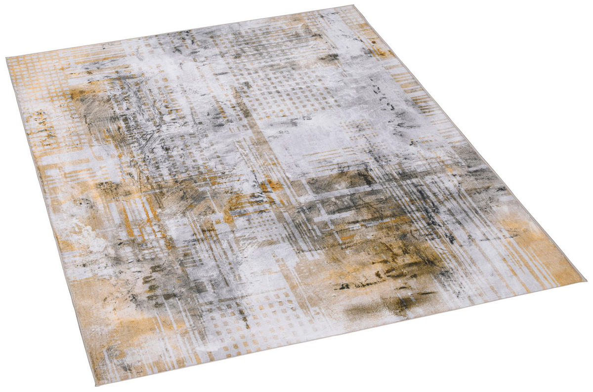 Webteppich Swing beige-grau B/L: ca. 120x160 cm Swing - beige-grau (120,00/160,00cm)