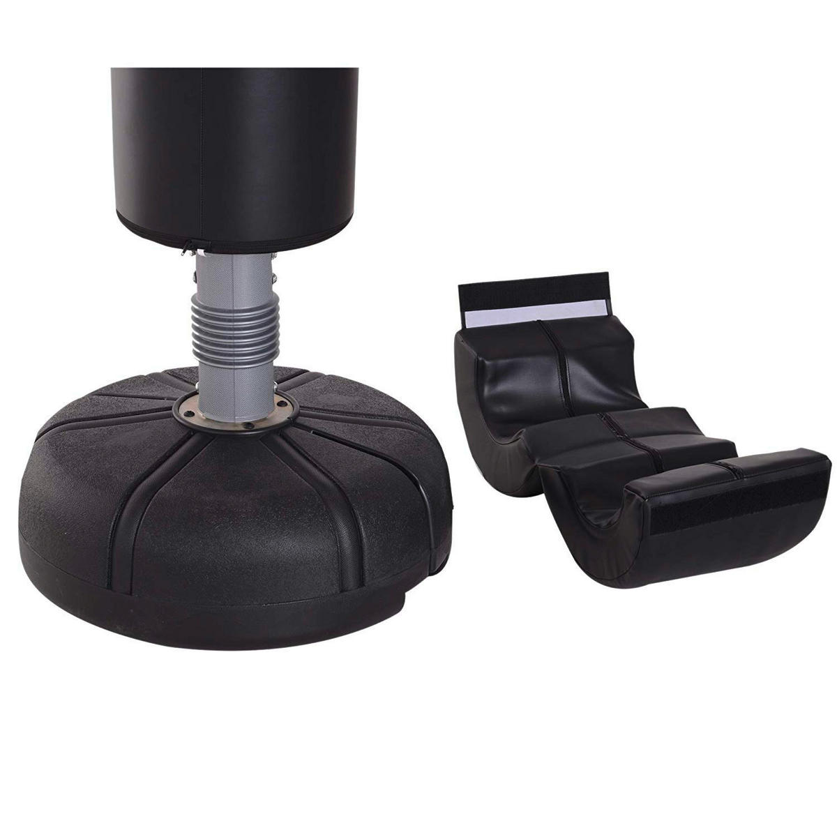 HOMCOM Standboxsack schwarz Kunststoff H/D: ca. 176x70 cm Standboxsack - schwarz (70,00/176,00cm) - HOMCOM