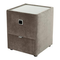 Nachtkonsole  grau Lancy_Nachtkonsole 372/09 - grau (43,00/53,00/45,00cm)