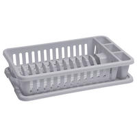 Curver Geschirrkorb grau B/H/L: ca. 42x26,5x88 cm Geschirrkorb_Curver_schmal - grau (88,00/42,00/26,50cm) - Curver