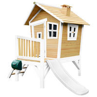 AXI Spielhaus Robin natur B/H/T: ca. 264x203x177 cm Robin - weiß/natur (264,00/203,00/177,00cm) - AXI