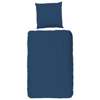 Baumwoll Bettwäsche Bettwäsche-Baumwolle_uni denim - jeans (135,00/200,00cm) - Good Morning