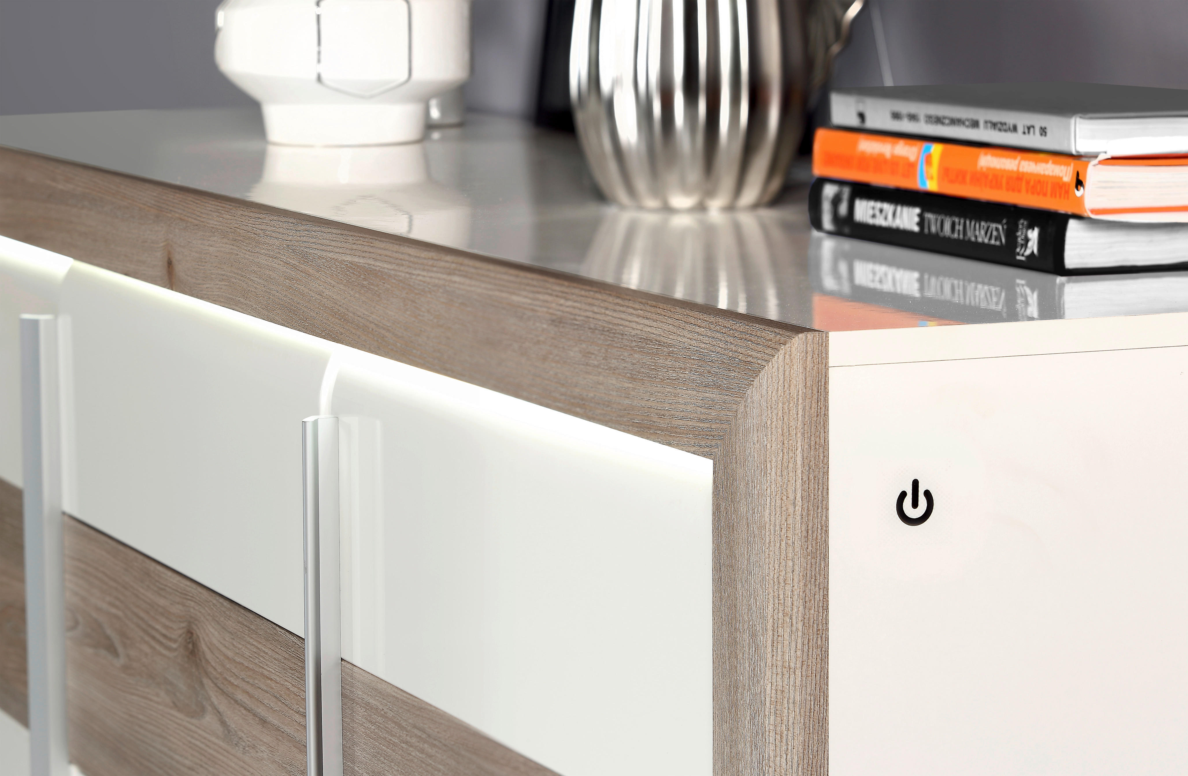 Standvitrine  B/H/T: ca. 73,3x197x53 cm Canne_Vitrine CQNV711LB-C141 - (73,30/197,00/53,00cm)
