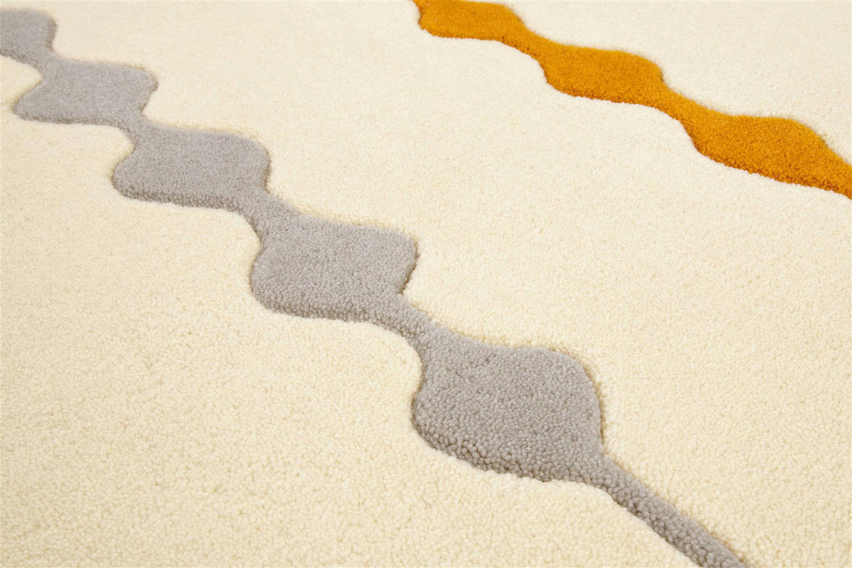 Arte Espina Kurzflorteppich Spirit 3083 orange B/L: ca. 170x240 cm Spirit 3083 - orange/beige (170,00/240,00cm) - Arte Espina
