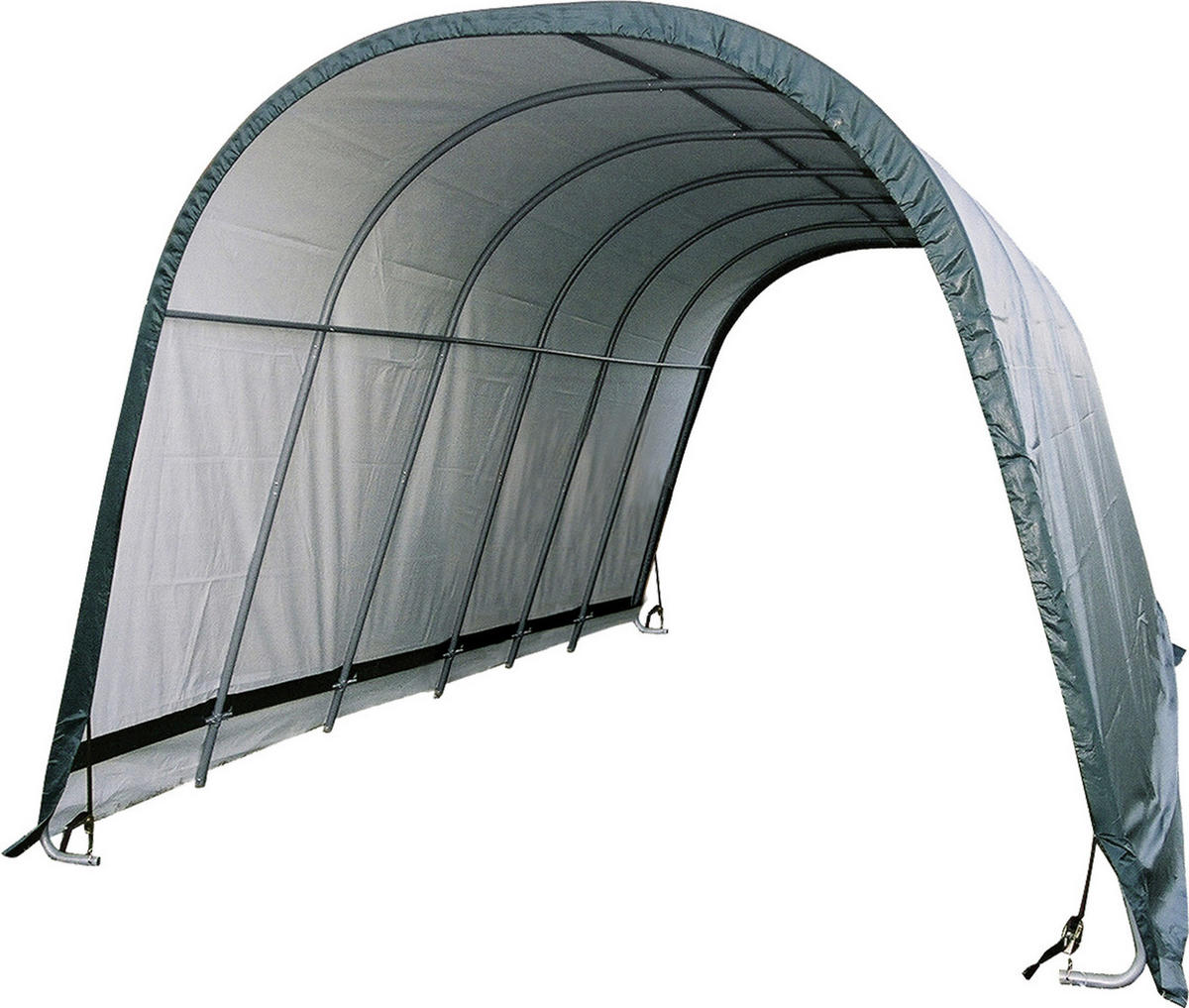 ShelterLogic Weidezelt Run-In-Shed B/H/T: ca. 400x300x730 cm Run-In-Shed - grün (400,00/300,00/730,00cm) - ShelterLogic
