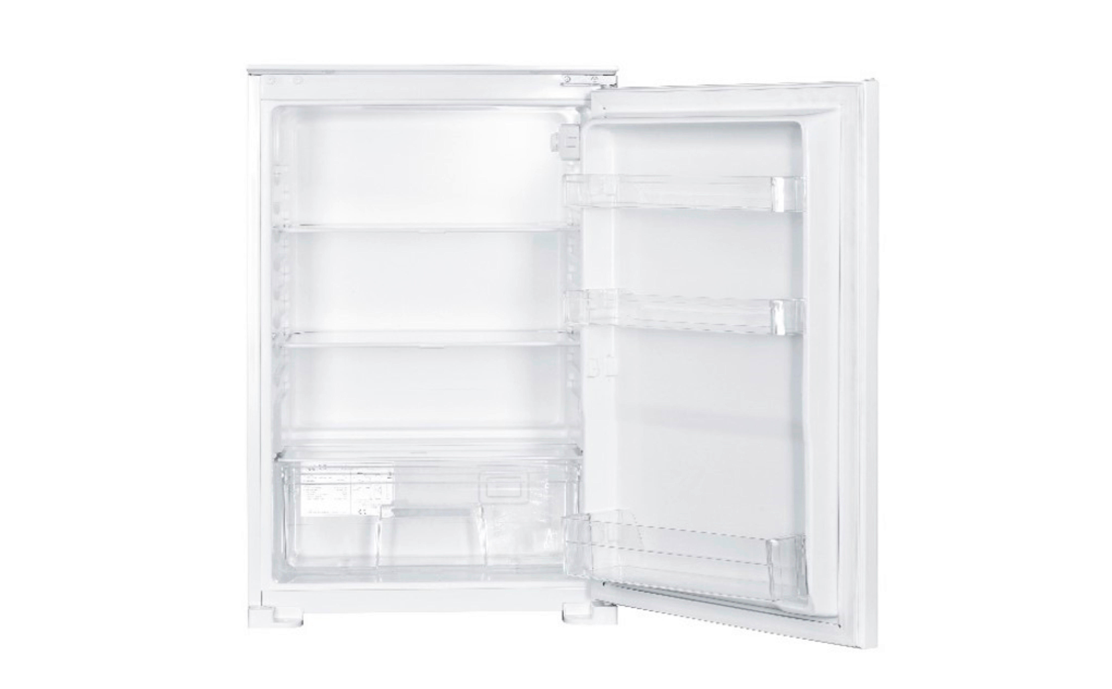 Mican Einbaukühlschrank EKHTTOG4SSE weiß B/H/T: ca. 54x89x54 cm EKHTTOG4SSE - weiß/glasklar (54,00/89,00/54,00cm) - Mican