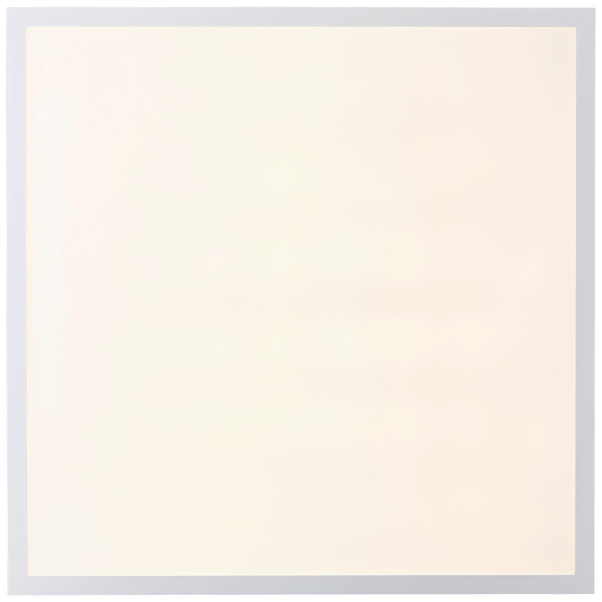 Brilliant LED-Deckenleuchte weiß Metall Kunststoff B/H/L: ca. 63x7,5x63 cm Briston - weiß (63,00/63,00/7,50cm) - Brilliant