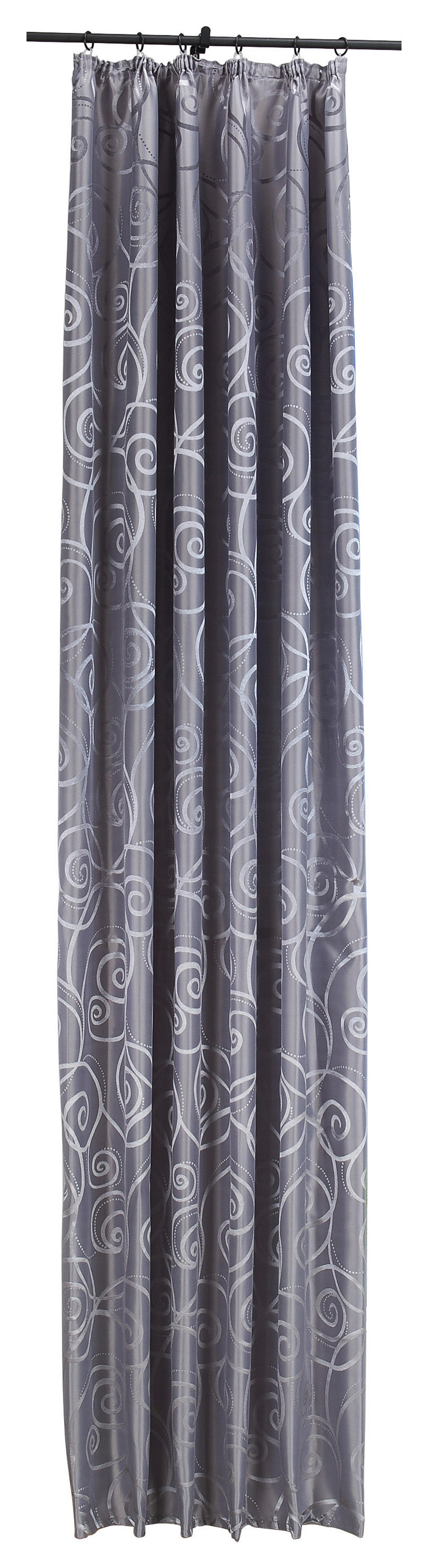 Dekovorhang Triest silber B/H: ca. 140x245 cm Triest - silber (140,00/245,00cm) - silver edition