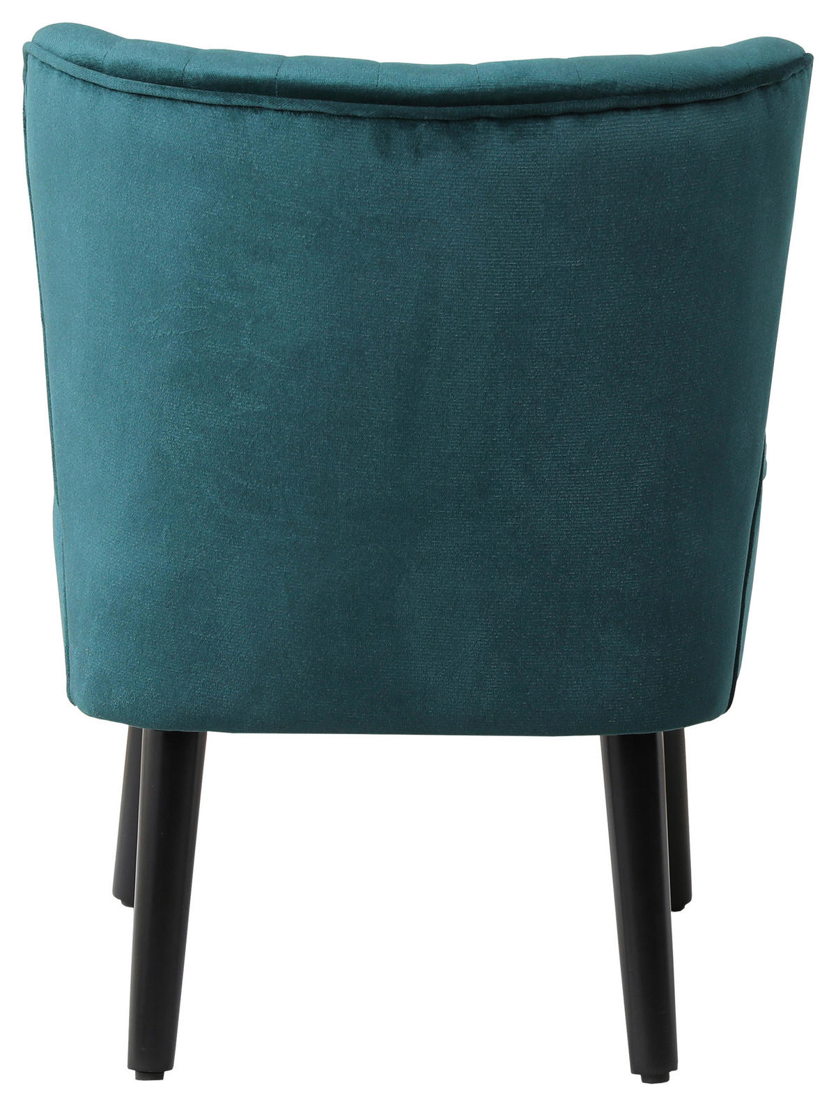 Sessel Emily grün Microfaser B/H/T: ca. 57x76x72 cm Emily - schwarz/grün (57,00/76,00/72,00cm)