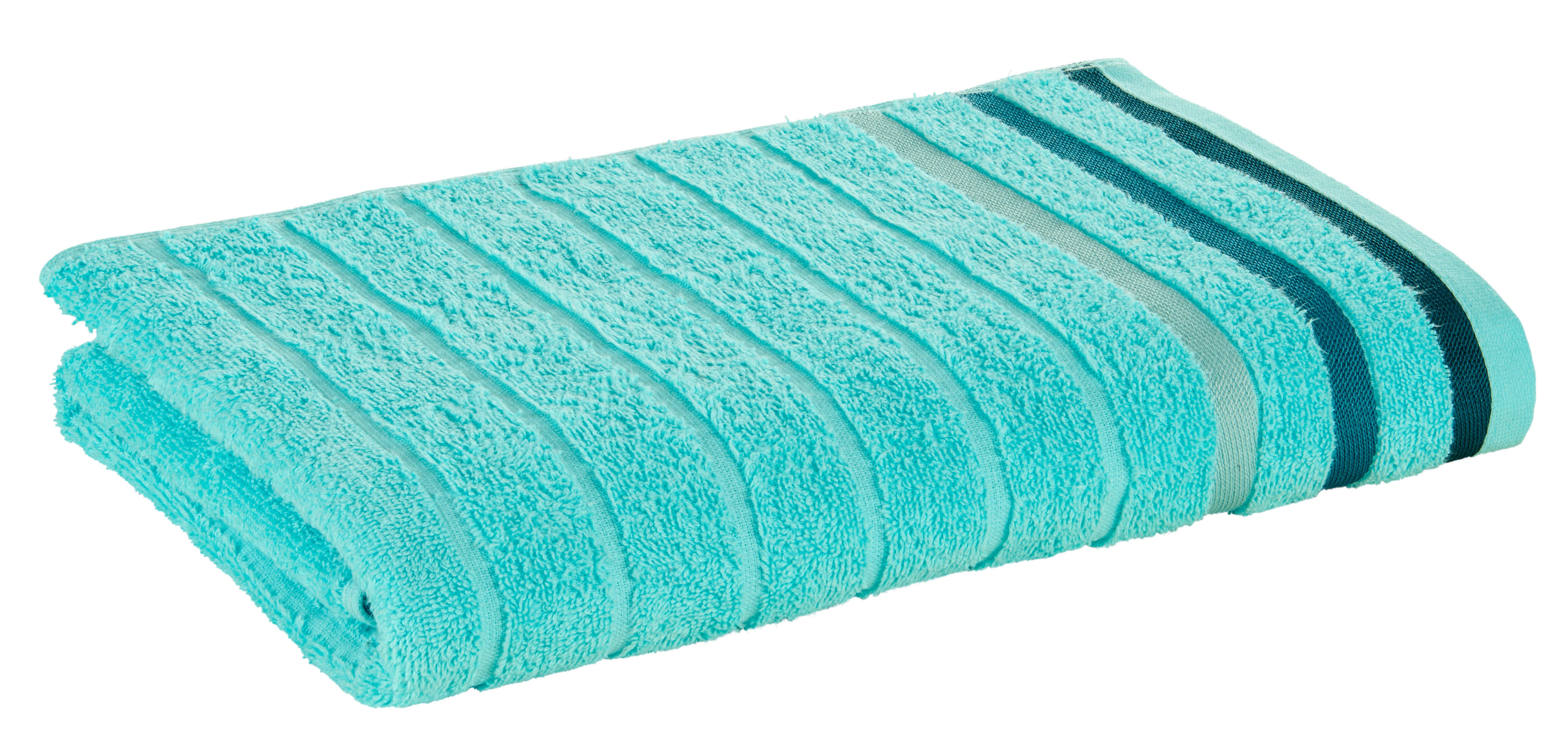 Duschtuch Marta Marta - türkis (70,00/140,00cm) - oh cosy
