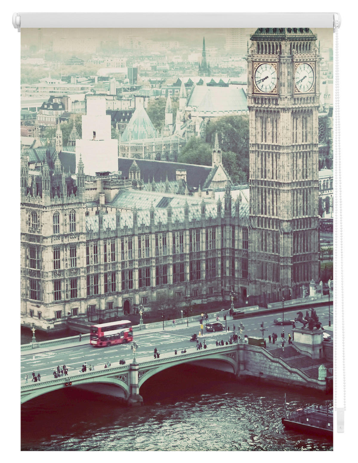 Verdunkelungsrollo London grau B/L: ca. 45x150 cm London - grau (45,00/150,00cm) - LICHTBLICK