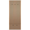 Wandgarderobe Grace Eiche Artisan Nachbildung schwarz B/H/T: ca. 50x125x7 cm Grace - Eiche/schwarz (50,00/125,00/7,00cm)