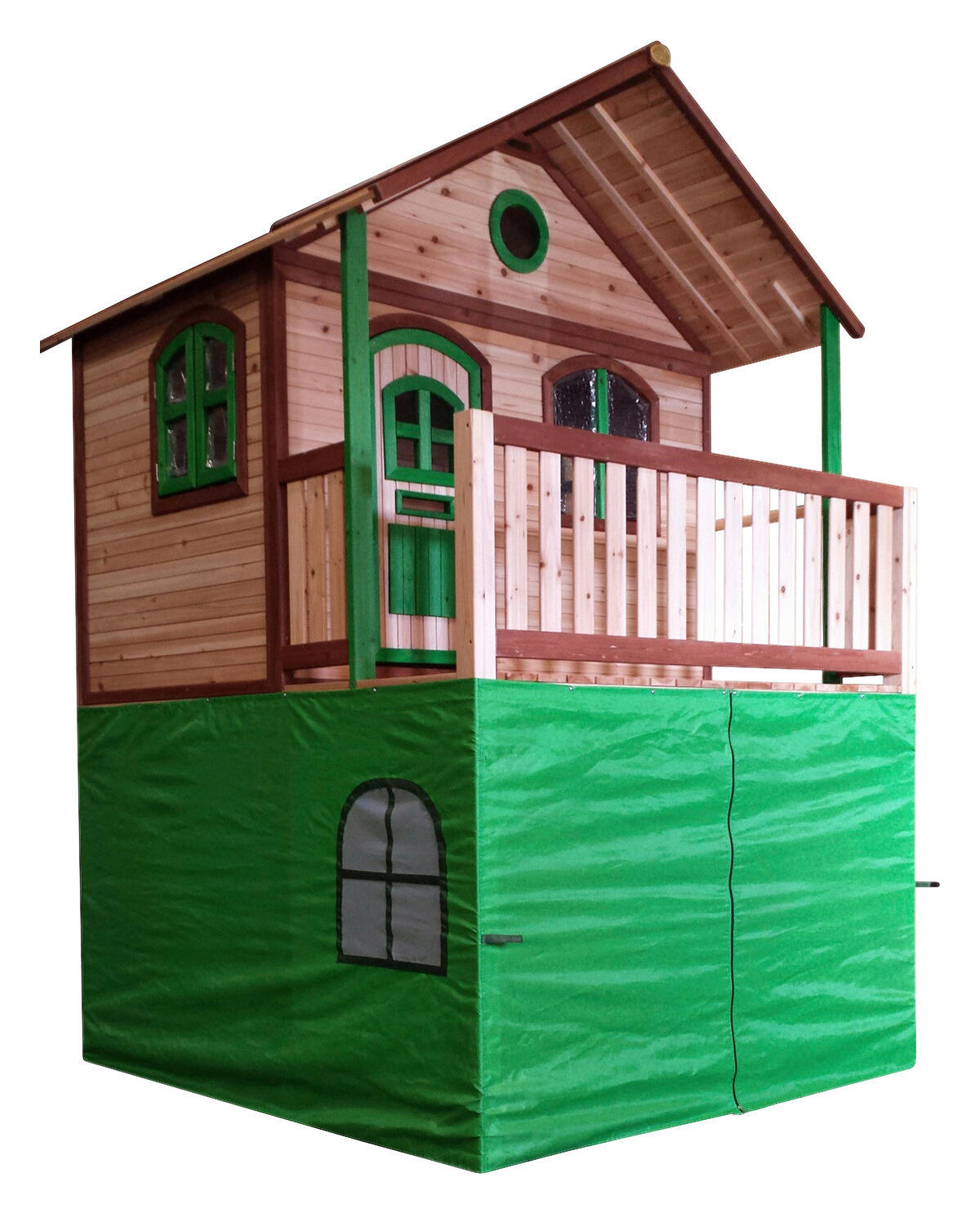 AXI Spielzelt grün B/L: ca. 770x118 cm Spielzelt - grün (770,00/118,00cm) - AXI