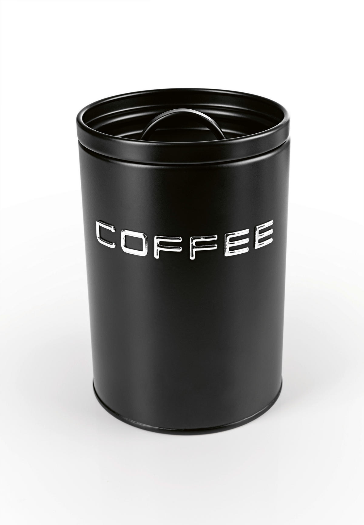 GOURMETmaxx Vorratsdosenset schwarz B/H/L: ca. 18x23x34 cm Vorratsdosenset_8tlg. - schwarz (34,00/18,00/23,00cm) - GOURMETmaxx