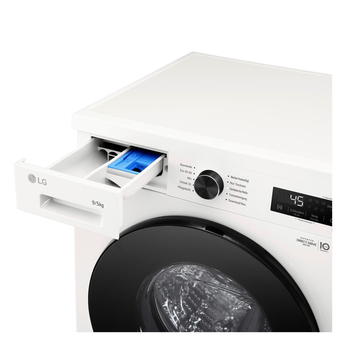 LG Waschtrockner W4WB3095Y Waschtrockner W4WB3095Y - weiß (85,00/60,00/55,00cm) - LG