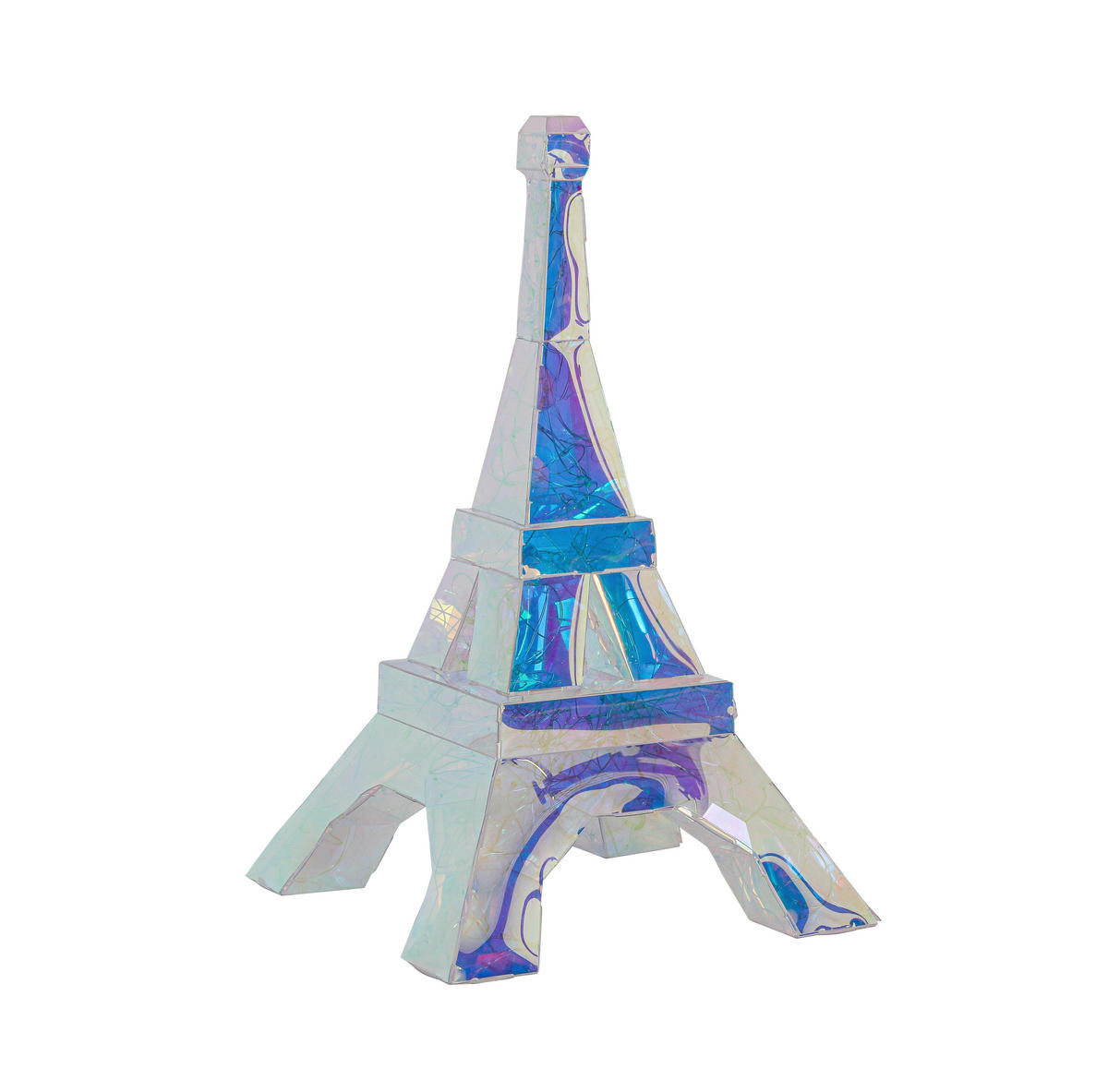Nolo LED-Dekoleuchte transparent B/H/L: ca. 20,5x20,5x32 cm LED-Dekoleuchte_Eiffelturm - transparent (32,00/20,50/20,50cm) - Nolo