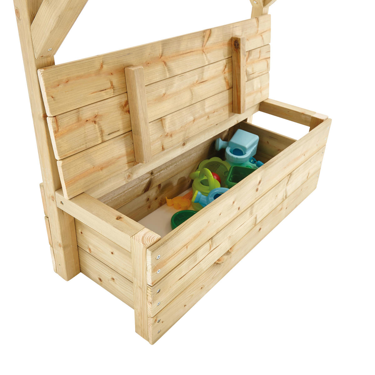 Westmann Spielhaus Wildnis natur B/H/L: ca. 126x205x114 cm Wildnis - natur (114,00/126,00/205,00cm) - Westmann