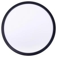 Näve Leuchten Deckenleuchte Carlo - schwarz (54,00/54,00/3,00cm) - Näve Leuchten