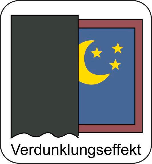 Thumbnail - Verdunklungsvorhang Darkness schwarz B/L: ca. 135x175 cm