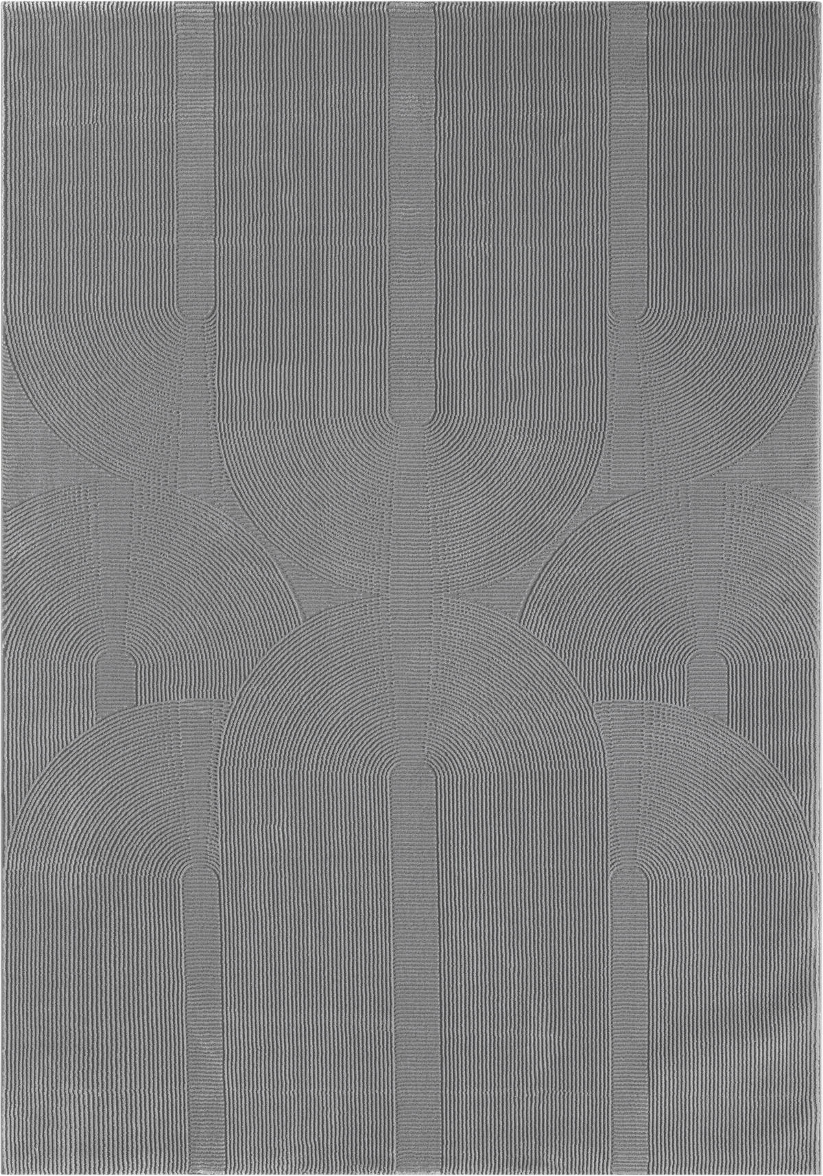 Webteppich Sign grau B/L: ca. 200x290 cm Sign - grau (200,00/290,00cm)