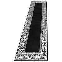 Ayyildiz Teppich PARMA schwarz B/L: ca. 80x300 cm PARMA - schwarz (80,00/300,00cm) - Ayyildiz