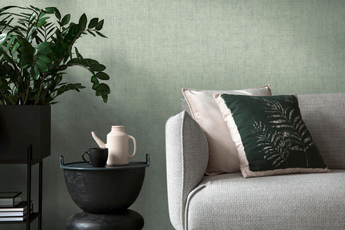 A.S.Creation Vliestapete grün B/H/D: ca. 53x1005x8,8 cm Vliestapete - grün (8,80/1005,00cm) - A.S.Creation