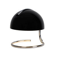 Näve Leuchten Tischleuchte schwarz Glas Metall B/H/T/D: ca. 23,5x25x23,5x23,5 cm E27 1 Brennstellen BURANO - schwarz (23,50/25,00/23,50cm) - Näve Leuchten
