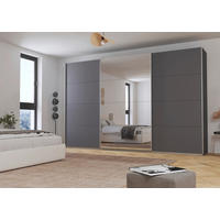 Kleiderschrank Kulmbach grau B/H/T: ca. 360x229x62 cm Kulmbach - Alu/grau (360,00/229,00/62,00cm)