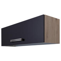 Hängeschrank Elva anthrazit strukturiert B/H/T: ca. 100x32x32 cm Elva - Eiche/anthrazit (100,00/32,00/32,00cm) - Flex-Well