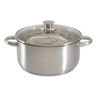 POCOline Kochtopf silber Edelstahl D: ca. 24 cm Kochtopf - silber (24,00cm) - POCOline