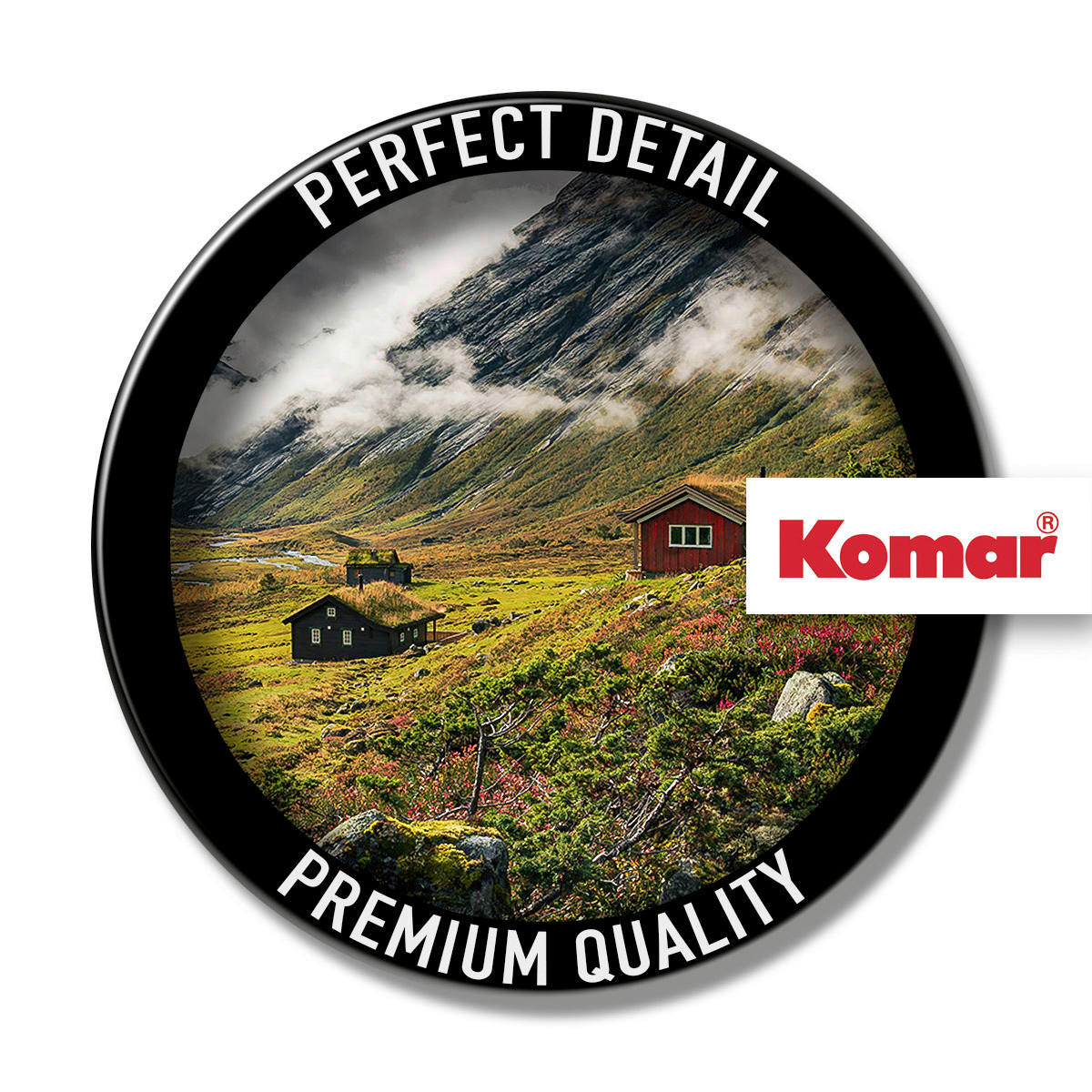 Komar Fototapete Pure Norway B/L: ca. 450x280 cm Pure Norway - (450,00/280,00cm) - Komar