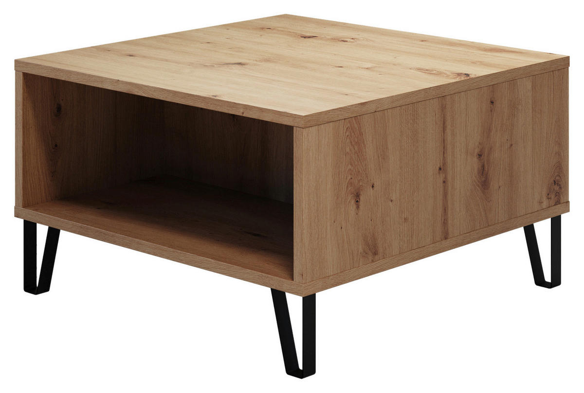 Couchtisch Touch Eiche Artisan Nachbildung B/H/T: ca. 60x37x60 cm Touch - Eiche (60,00/37,00/60,00cm) - Trendteam